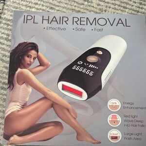 IPL Hair Removal Device - Black and White